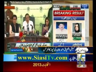 Ishtiaq Ahmed Khan Secretary Election Commission of Pakistan Press Conference - 11th May 2013
