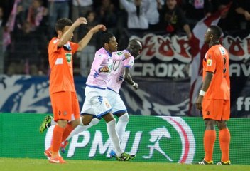 Coupe de France - Evian TG-Lorient - les buts