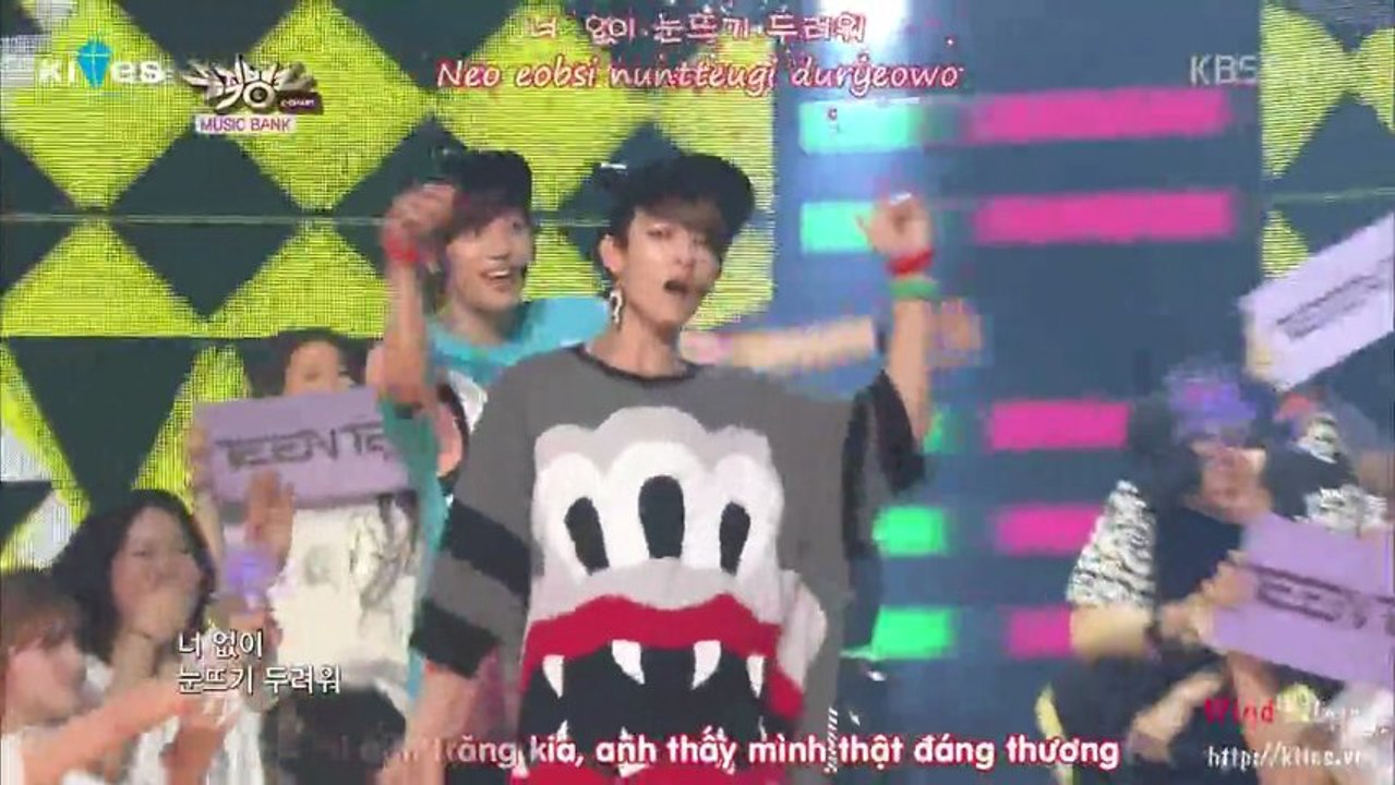 [Vietsub + Kara] Teen Top - Walk by... (Comeback stage)