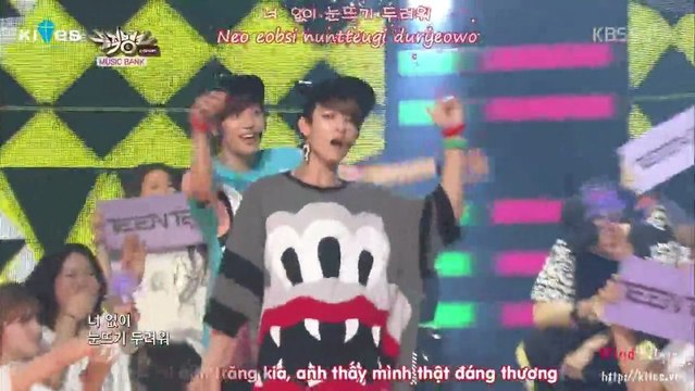 [Vietsub + Kara] Teen Top - Walk by... (Comeback stage)