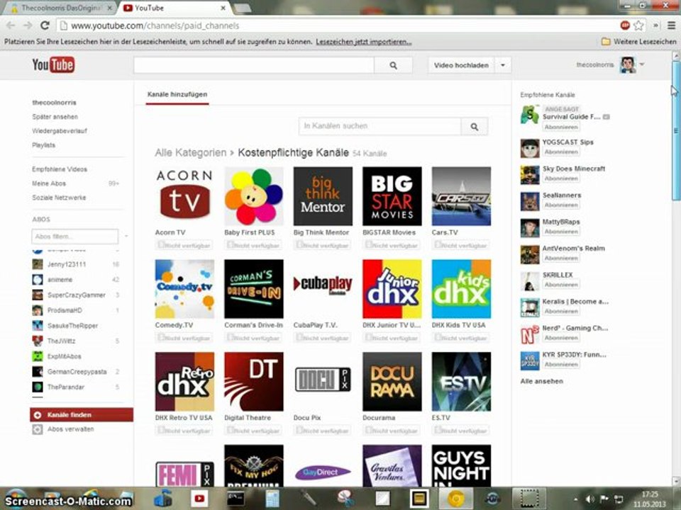 Warum es diesen Dailymotion Account gibt