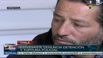 Estudiante chileno denuncia detención ilegal y tortura
