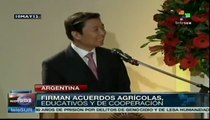 Argentina y China refuerzan cooperación bilateral