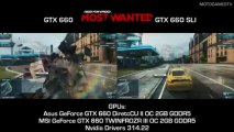 Need for Speed Most Wanted 2012 - GTX 660 vs GTX 660 SLI - 1080p