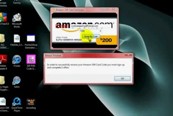 Latest Amazon Gift card Generator 2011 - YouTube