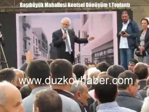 Başıbüyük Mahallesi Kentsel Dönüşüm Toplantı
