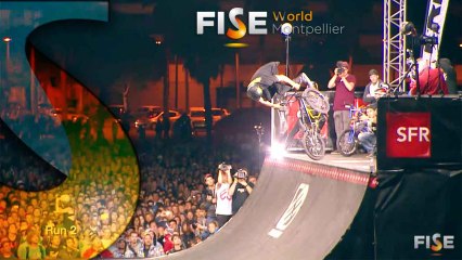 Kevin Peraza - 3rd Final BMX Spine - FISE World Montpellier 2013
