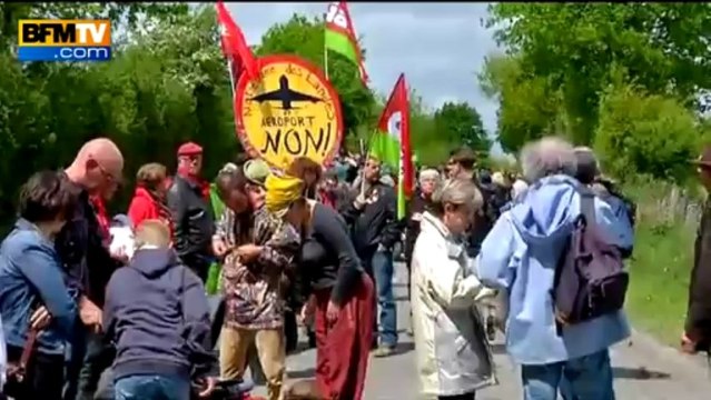 Notre-Dame-des-Landes: une chaîne humaine de 25 km - 11/05