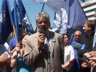 ЗОРАН КРАСИЋ НА ПРОТЕСТНОМ СКУПУ У КРУШЕВЦУ