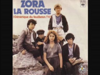 apprendre le generique de  zora la rousse