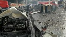 Car bombs kills dozens in Turkey near Syrian border