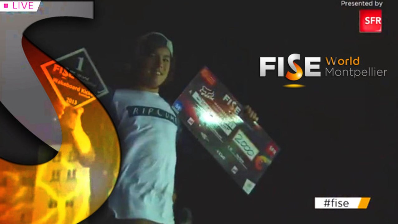 Contest Wakeboard Kicker - FISE World Montpellier 2013