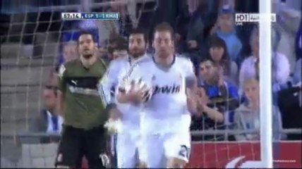 أهداف تعــــــادل ريال مدريد مع ايسبانيول 1-1