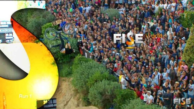 Brett Rheeder - 2nd Final MTB Vallnord Slopestyle - FISE World Montpellier 2013