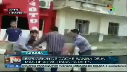 Deja explosión de coches bomba en Turquía 40 muertos