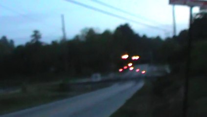 Norfolk Southern autorack train west between Douglasvile and Villa Rica Ga.