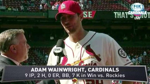 Wainwright Shines; Red Sox Lose Closer