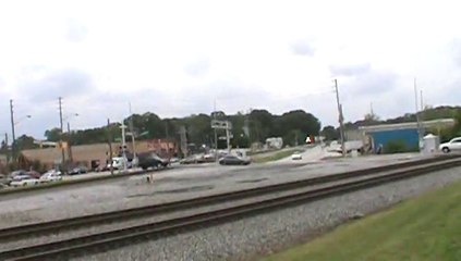 Norfolk Southern mixed freight east through Austell Ga.