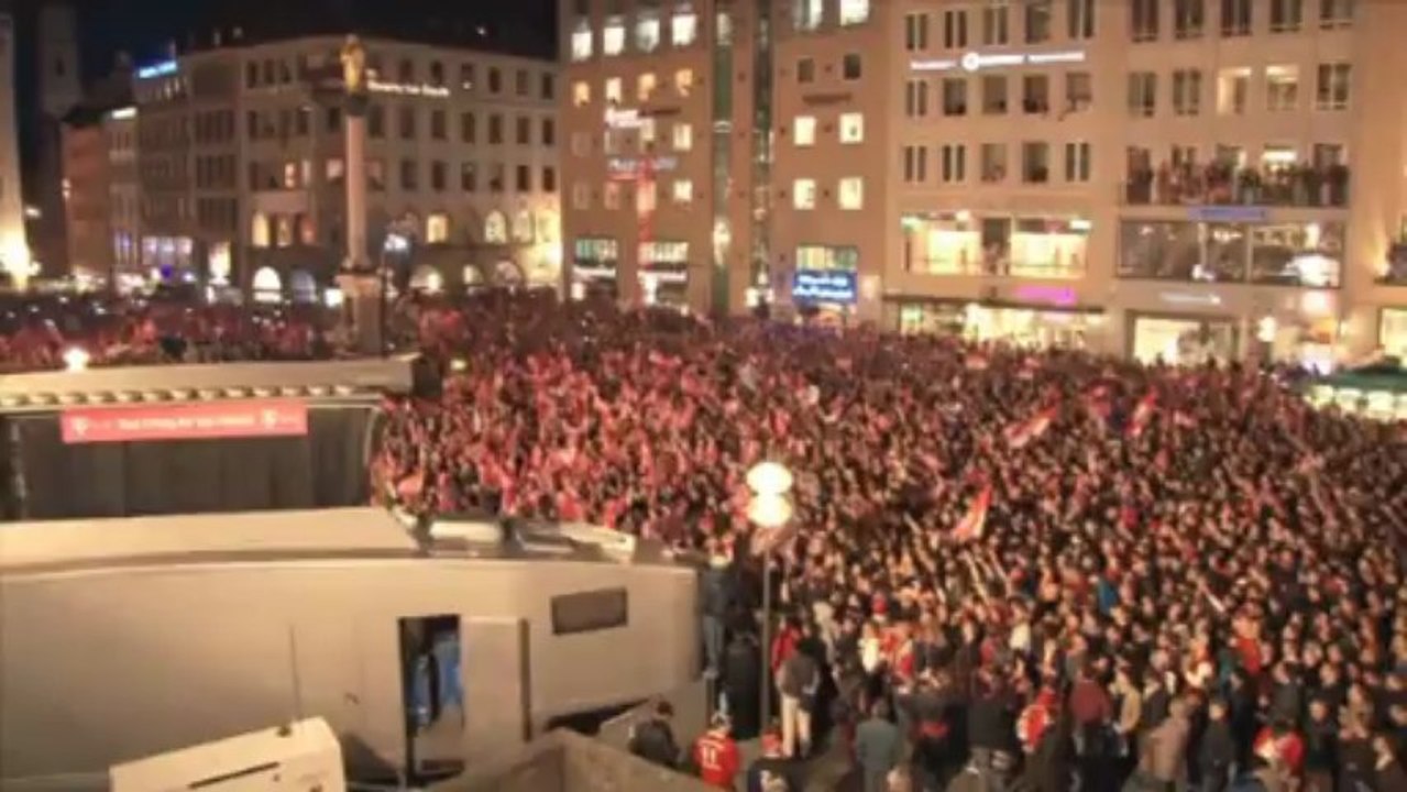 Endlich wieder Meister! Die Partysause in München