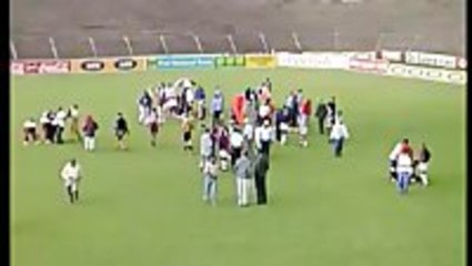 Lightning Strikes Soccer Field