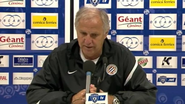 René Girard après SCB 3-1 MHSC