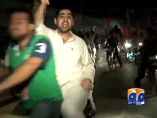 Geo Reports-PTI clean sweeps in Peshawar-12 May 2013