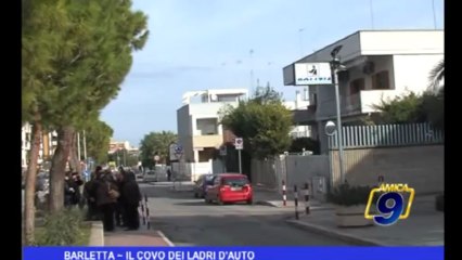 Barletta | Il covo del ladri d'auto