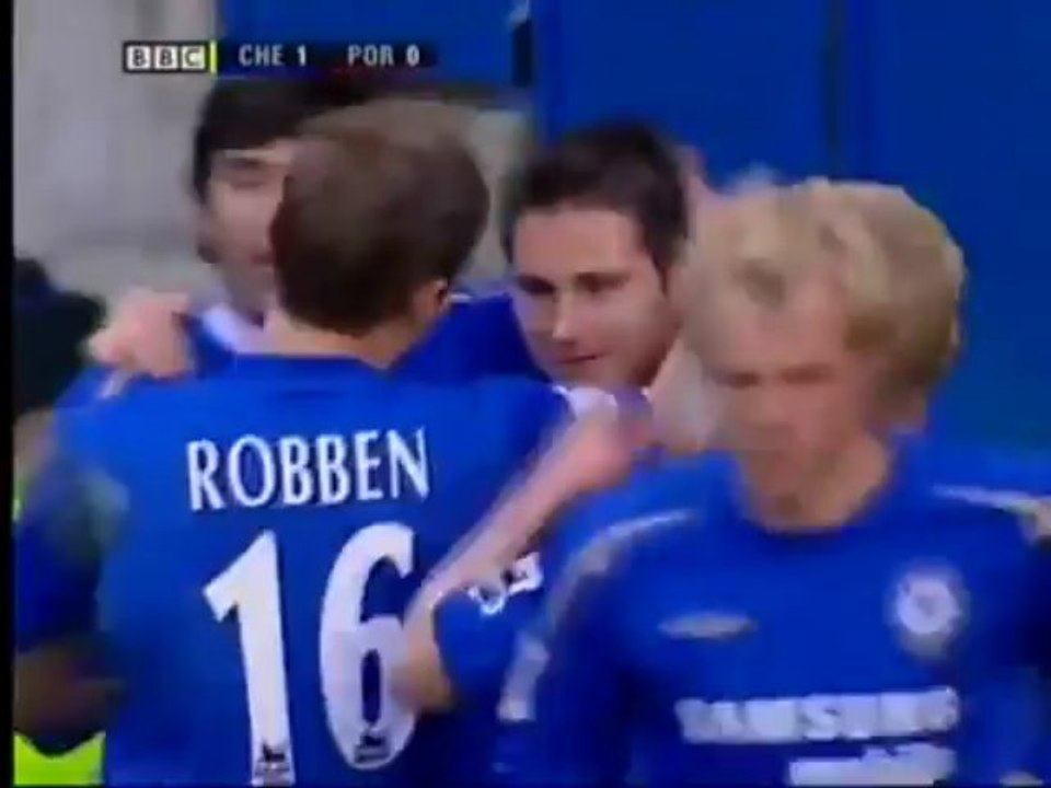 Lampard - Chelsea 2 x 0 Portsmouth (2006)