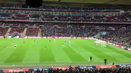 Lampard's Mega Freekick - Chelsea 5 - 1 Tottenham FA Cup Semi Final