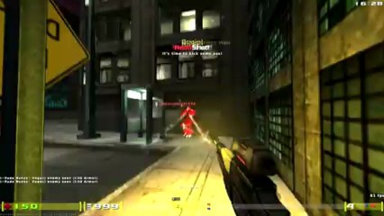 A few nice frags from the 3-team Freezetag funwar last night.