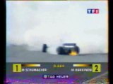 Formule 1 Bresil 1999 Huge crash Sarrazin