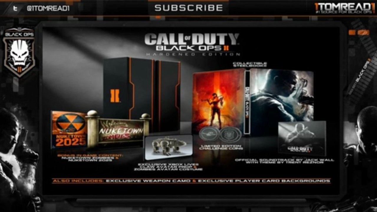 Black Ops 2 - ALL PRESTIGE + HARDENED EDITION DETAILS!