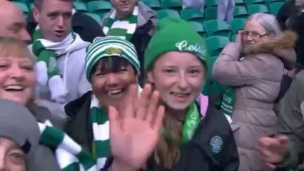 Neil Lennon Gives His Medal To Young Fan