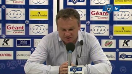 L1 / 2012-13 : Bastia 3-1 Montpellier : Réaction de F. Hantz