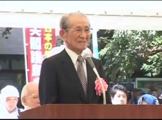 平成23年8 15戦歿者追悼中央集会 小野田寛郎氏