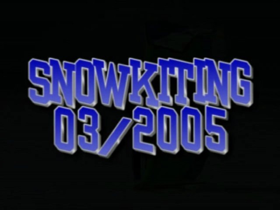 SNOWKITING 2005