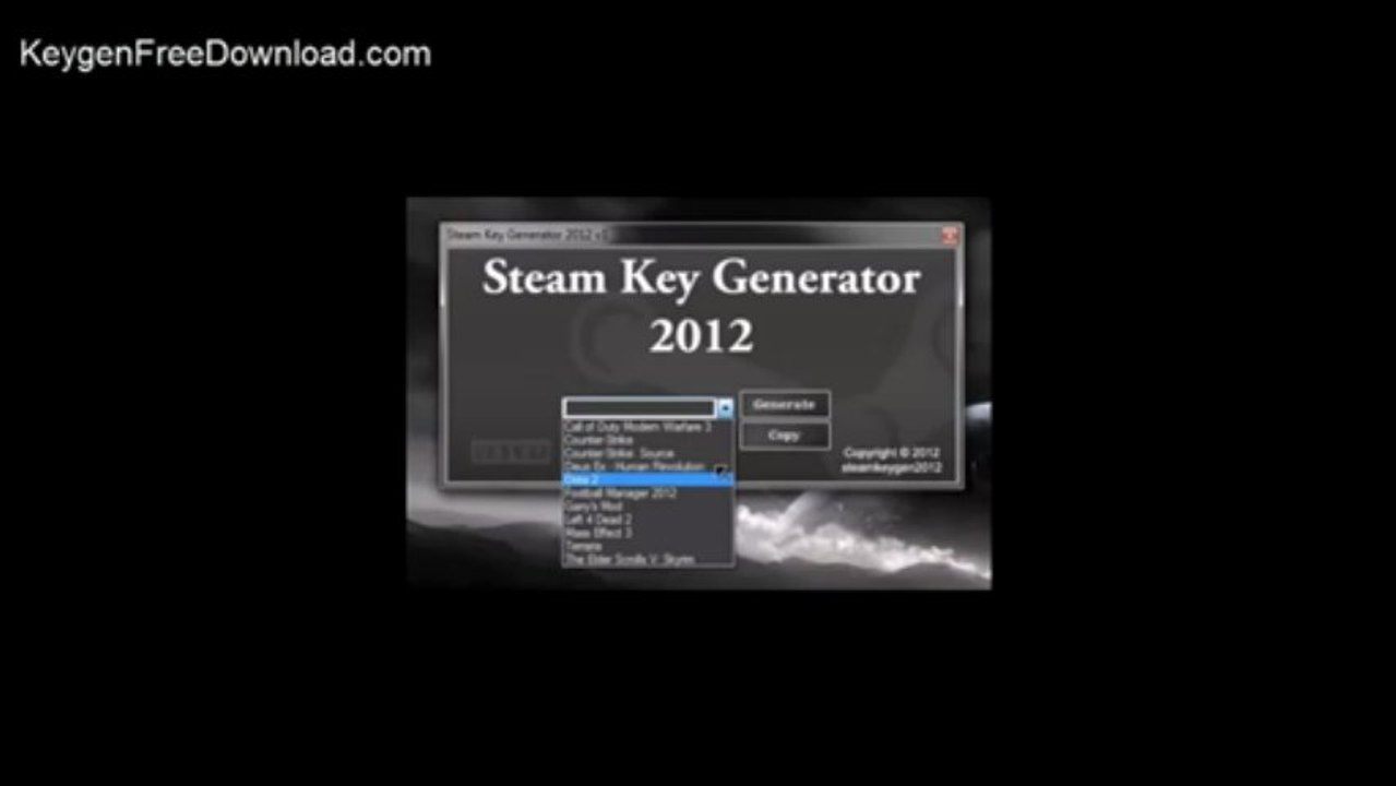 Steam Keygen 2013 Serial Generator - Steam Key Generator No Password - Free Download