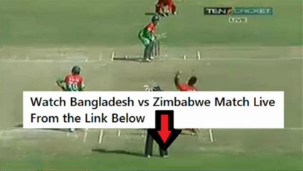Watch Bangladesh vs Zimbabwe 2nd T20 Match 2013 Live Streaming