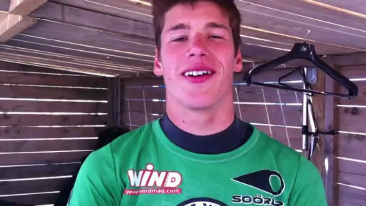 Défi Wind 2013 - Interview de Cédric Belbeoc'h après sa 54ème place sur la manche n°5