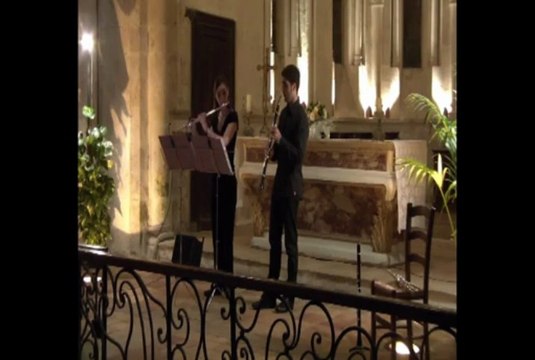 H. VILLA LOBOS - Choros n°2 - Duo Yati - flute & clarinet - Julie Moulin & Bruno Bonansea