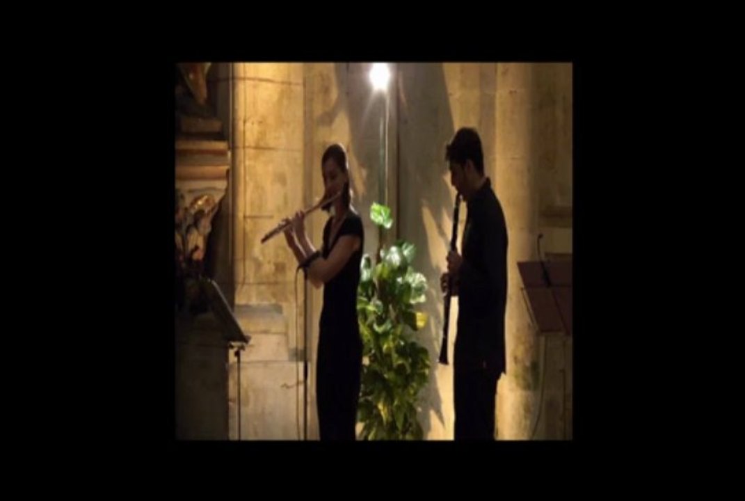 Duo Yati - flute & clarinet - Julie Moulin & Bruno Bonansea composition : Bref