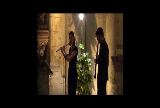 Duo Yati - flute & clarinet - Julie Moulin & Bruno Bonansea composition : Bref