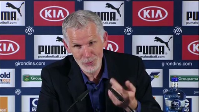 Conférence de presse Girondins de Bordeaux - AS Nancy-Lorraine : Francis GILLOT (FCGB) - Patrick GABRIEL (ASNL) - saison 2012/2013