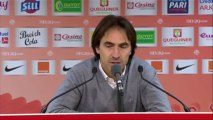 Conférence de presse Stade Brestois 29 - FC Sochaux-Montbéliard :  (SB29) - Eric HELY (FCSM) - saison 2012/2013