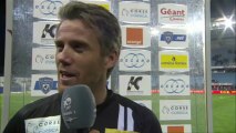 Interview de fin de match : SC Bastia - Montpellier Hérault SC - saison 2012/2013