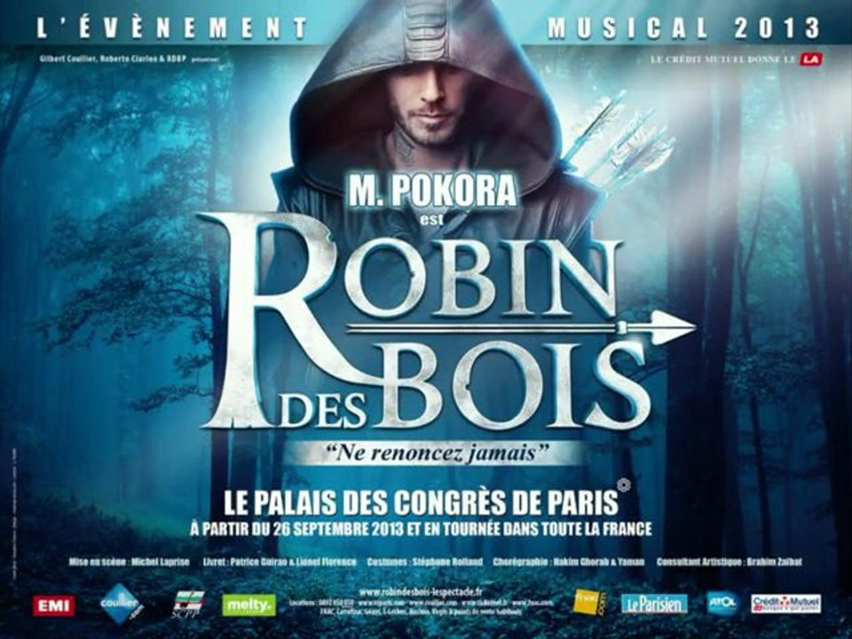 M.POKORA & La troupe Robin des Bois - Medley -  Champs Elysées le 11.05.2013 @Dom