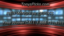 NHL Playoff Pick Game 7 Anaheim Ducks vs. Detroit Red Wings Line Odds Prediction Preview 5-12-2013