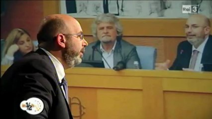 Vito Crimi da Lucia Annunziata  "in mezz'ora 12 05 2013"  3/3