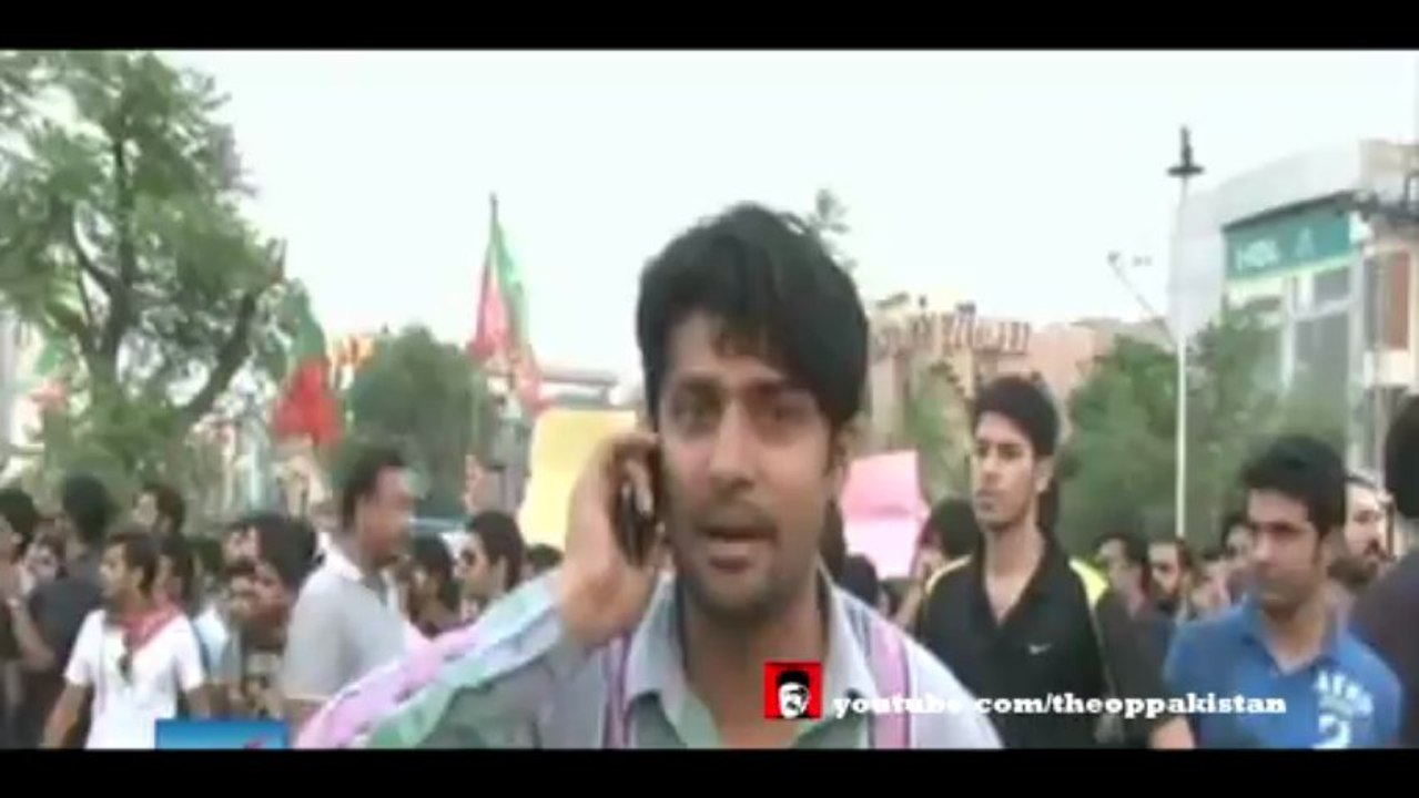 #TuQwasright - #PTI protests against #rigging