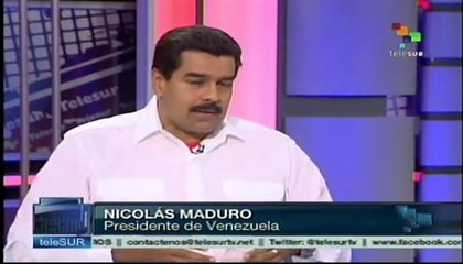 Entrevista con el Presidente Nicolás Maduro